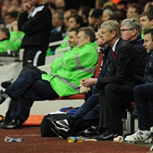Arsene Wenger Leads Arsenal Against Fulham in the 2011-12 Premier League