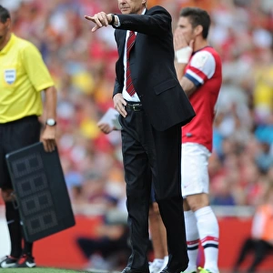 Arsene Wenger Leads Arsenal Against Galatasaray at Emirates Cup, 2013