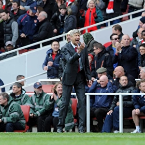 Arsene Wenger Leads Arsenal Against Norwich City, Premier League 2011-12