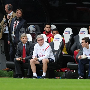 Arsene Wenger and Pat Rice: Leading Arsenal at Newcastle United (2011-12)