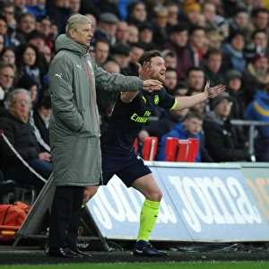 Arsene Wenger and Shkodran Mustafi: Arsenal's Tactical Duo at Swansea City, 2016-17