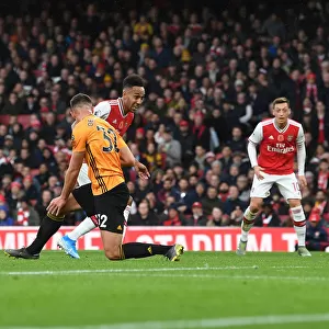 Aubameyang Scores: Arsenal vs. Wolverhampton Wanderers, Premier League 2019-20