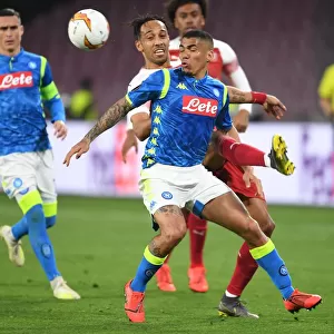 Aubameyang vs. Allan: Intense Rivalry in Arsenal's Europa League Showdown with Napoli