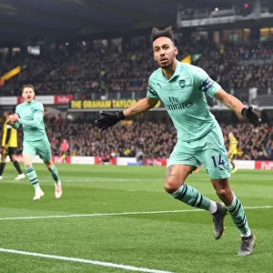 Aubameyang's Thriller: Arsenal's Game-Winning Goal vs. Watford (2018-19)