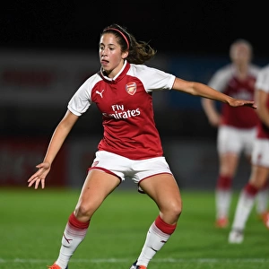 Ava Kuyken in Action: Arsenal Women vs Everton Ladies Pre-Season Match