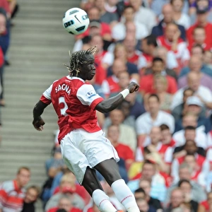 Bacary Sagna (Arsenal). Arsenal 6: 0 Blackpool, Barclays Premier League