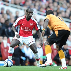 Bacary Sagna (Arsenal) George Elokobi (Wolves). Arsenal 1: 0 Wolverhampton Wanderers