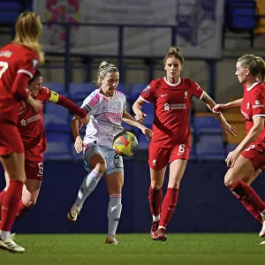 Battle for Possession: Liverpool Women vs. Arsenal Women - Barclays WSL (2023-24)