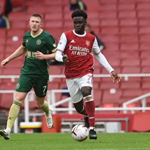 Bukayo Saka in Action: Arsenal's Star Performance Against Sheffield United, Premier League 2020-21