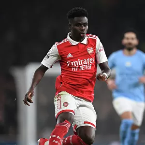 Bukayo Saka: Arsenal Star Shines in Premier League Clash Against Manchester City