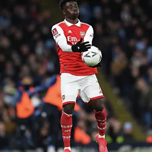 Bukayo Saka Shines: Arsenal vs. Manchester City - The Emirates FA Cup Fourth Round Showdown, 2022-23