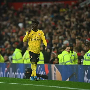 Bukayo Saka Substituted: Manchester United vs. Arsenal, Premier League 2019-20