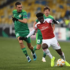 Bukayo Saka vs. Vyacheslav Sharpar: Arsenal's Rising Star Clashes in Europa League Showdown