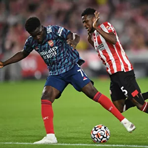 Bukayo Saka's Stellar Performance: Arsenal Triumphs Over Brentford in 2021-22 Premier League
