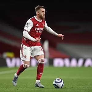 Calum Chambers in Action: Arsenal vs. Everton, Premier League 2020-21