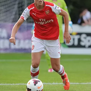 Casey Stoney in Action: WSL Match - Chelsea vs. Arsenal (2014)