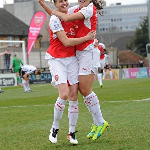 Celebrating Arsenal Ladies FA Cup Victory: Smith and Williams Score First Goals in 2:2 Thriller