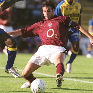 Cesc Fabregas in Action: Arsenal vs Beveren, 2005 Pre-Season Friendly