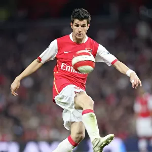 Cesc Fabregas in Action: Arsenal's 3:1 Victory over Manchester City, FA Premiership, Emirates Stadium (07/04/07)
