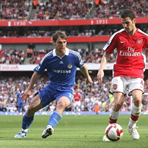 Cesc Fabregas (Arsenal) Branislav Ivanovic (Chelsea)