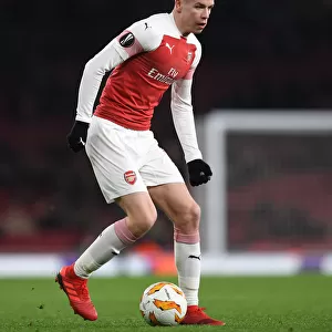 Charlie Gilmour: In Action for Arsenal against Qarabag (UEFA Europa League 2018-19)