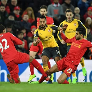 Clash at Anfield: Walcott vs. Matip & Can - Liverpool vs. Arsenal, Premier League 2016-17: Intense Battle Between Theo Walcott and Liverpool's Defense