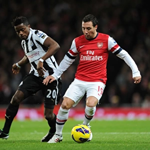Clash at Emirates: Cazorla vs. Bigirimana, Arsenal vs. Newcastle United (2012-13)