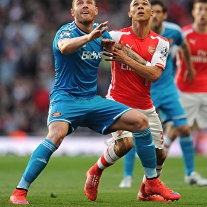 Clash at Emirates: Gibbs vs. Wickham - Arsenal vs. Sunderland