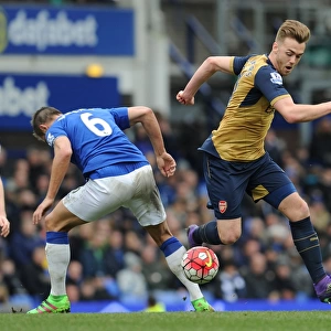 Clash at Goodison Park: A Battle Between Calum Chambers and Phil Jagielka
