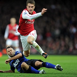 Clash of Legends: Ramsey vs. Giggs - Arsenal vs. Manchester United, Premier League, 2012