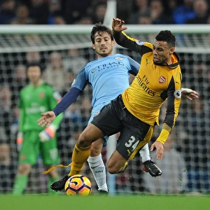 Clash of Midfield Maestros: Coquelin vs. Silva - Manchester City vs. Arsenal, Premier League 2016-17
