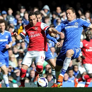 Clash of Midfield Maestros: Santi Cazorla vs. Nemanja Matic - Chelsea vs. Arsenal, Premier League 2013-14