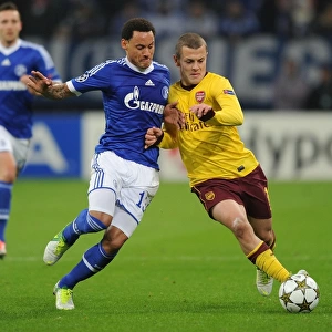 Clash of Midfield Titans: Jack Wilshere vs. Jermaine Jones - Schalke 04 vs. Arsenal FC, UEFA Champions League, 2012