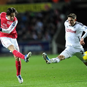 Clash of Midfielders: Rosicky vs Allen (Swansea vs Arsenal, 2011-12)