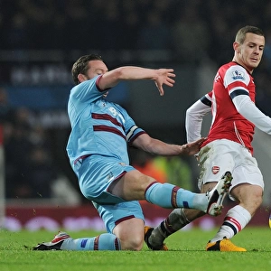 Clash of Midfielders: Wilshere vs. Nolan - Arsenal v West Ham United, Premier League