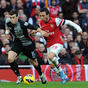 Season 2012-13 Photographic Print Collection: Arsenal v Tottenham Hotspur 2012-13