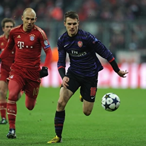 Clash of Stars: Ramsey vs. Robben - Bayern Munich vs. Arsenal, UEFA Champions League 2013
