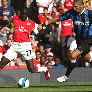 Clash of Titans: Eboue vs. Materazzi - Arsenal's 2:1 Victory over Inter Milan, Emirates Cup 2007