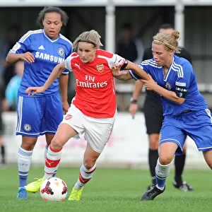 Clash of Titans: Nobbs, Spence, and Flaherty - A Football Battle between Chelsea and Arsenal