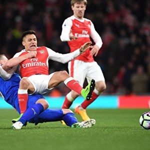 Clash of Titans: Sanchez vs. Huth - Arsenal vs. Leicester City, Premier League