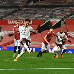 Behind Closed Doors: Aubameyang Scores for Arsenal vs Manchester United, 2020-21