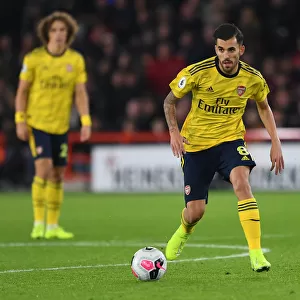 Dani Ceballos in Action: Arsenal vs. Sheffield United - Premier League Showdown (2019-20)