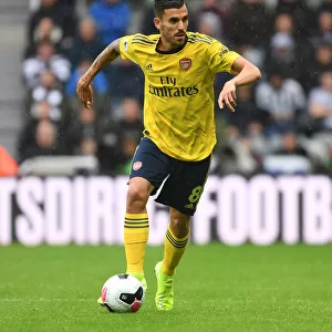 Dani Ceballos in Action: Newcastle United vs. Arsenal FC, Premier League 2019-20