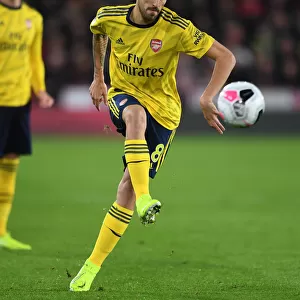 Dani Ceballos in Action: Sheffield United vs. Arsenal - Premier League Showdown (2019-20)