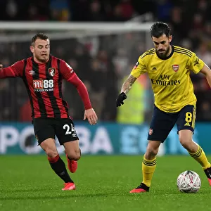 Dani Ceballos vs. Ryan Fraser: AFC Bournemouth vs. Arsenal FC - FA Cup Fourth Round Clash