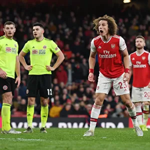David Luiz in Action: Arsenal vs. Sheffield United, Premier League 2019-2020