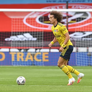 David Luiz in FA Cup Action: Arsenal vs. Sheffield United
