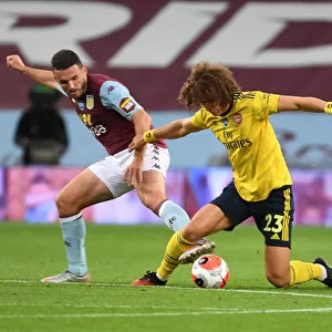 David Luiz vs. John McGinn: Intense Clash Between Aston Villa and Arsenal in Premier League