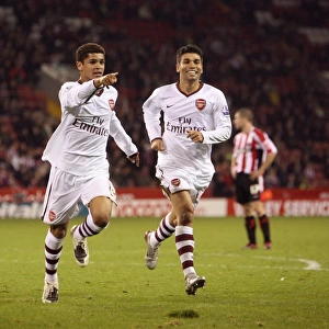 Denilson and Eduardo: Triumphant Moment as Arsenal Scores Third Goal Against Sheffield United