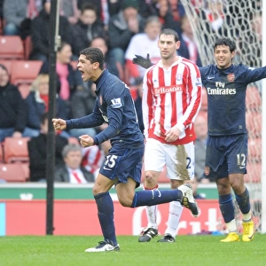 Denilson's FA Cup Goal: Arsenal's Victory Over Stoke at The Britannia Stadium (3:1)